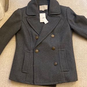 Brand new 100% authentic Banana Republic grey jacket. New worn with tags